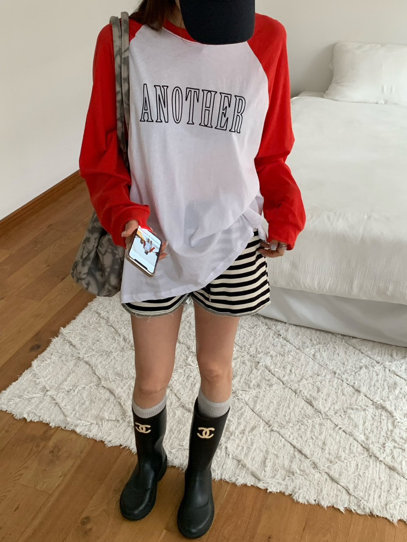 REVE CITE-L韓國東大門直郵女士新款職業人氣推薦長袖T恤REVE CITE-L長袖T恤