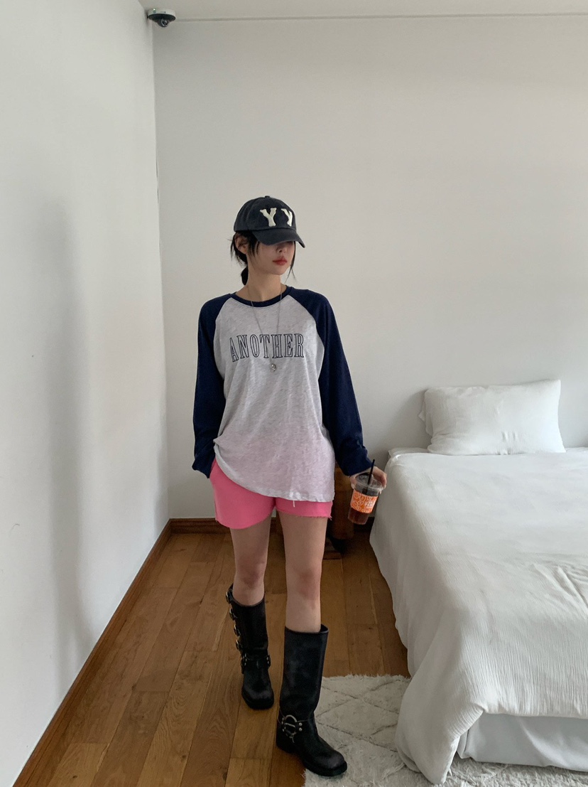 REVE CITE-L韓國東大門直郵女士新款職業人氣推薦長袖T恤REVE CITE-L長袖T恤