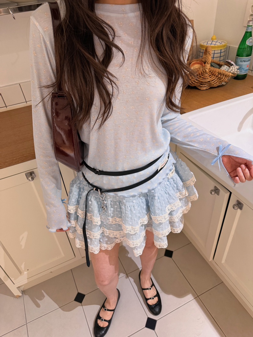 BOUTIQUE-L韓國直郵女裝新品26春夏職業人氣時尚休閑短裙絨BOUTIQUE-L短裙