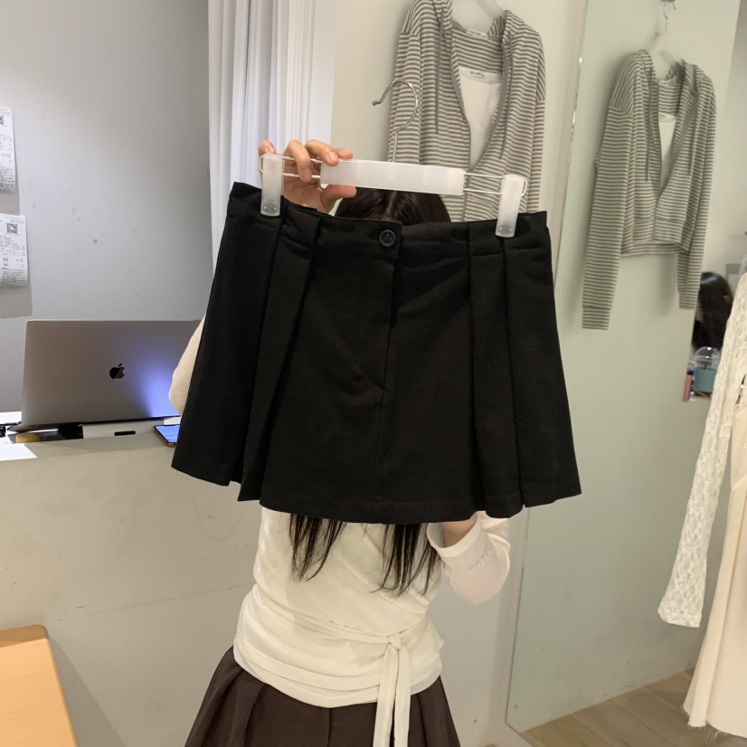 AUBE韓國代購女裝新款推薦職業熱賣26春夏休閑時尚人氣短裙AUBE短裙圖色2