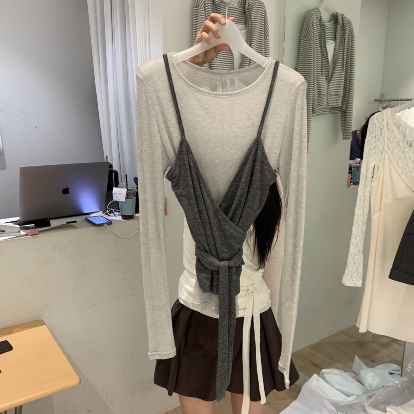 AUBE韓國直郵女士新品休閑人氣26春夏推薦職業套裝兩面穿AUBE套裝圖色1