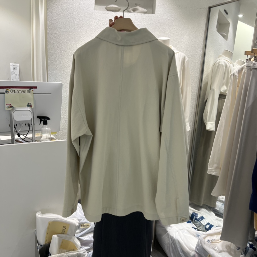 SENDTWO韓國代購女裝新品推薦26春夏時尚人氣熱賣職業夾克SENDTWO夾克