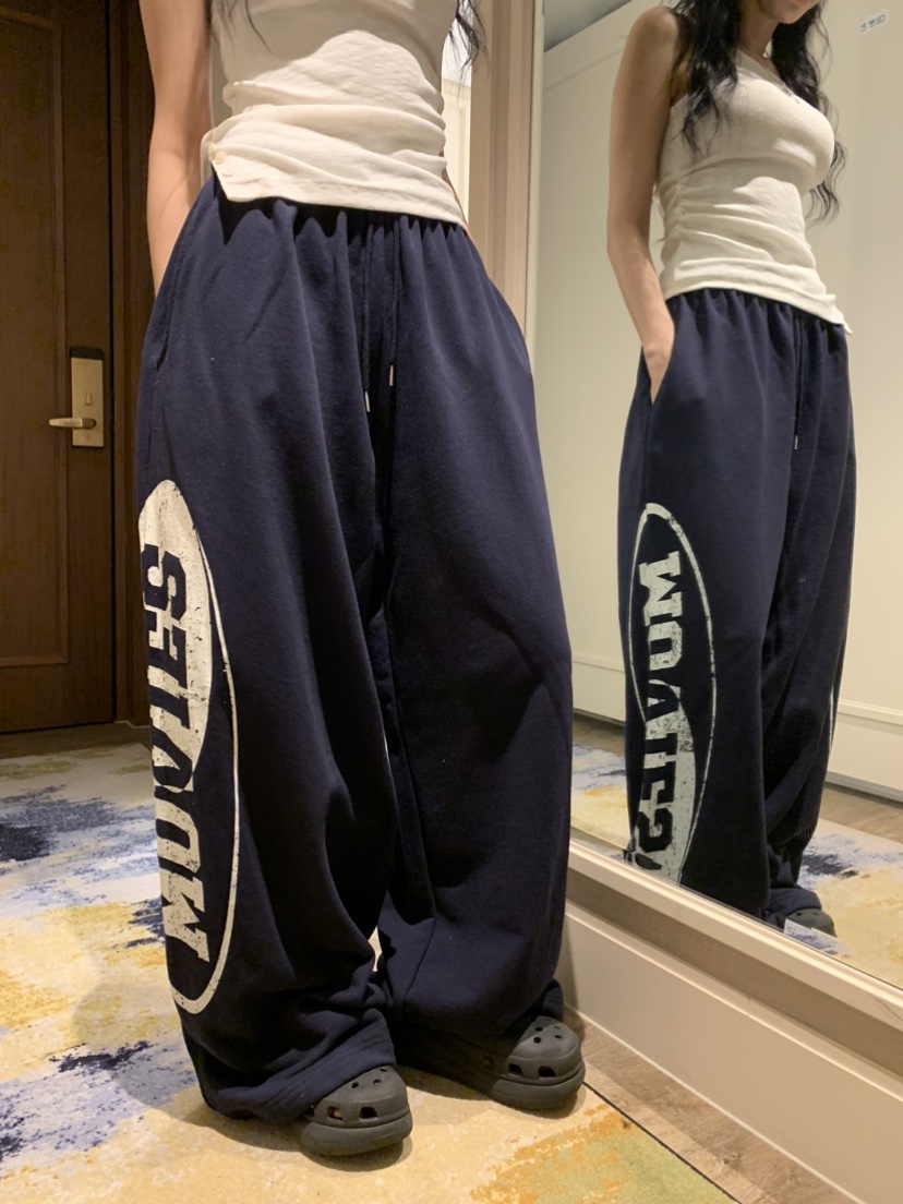 BADCALM韓國直郵女裝新款推薦人氣休閑時尚26春夏熱賣休閑褲BADCALM休閑褲