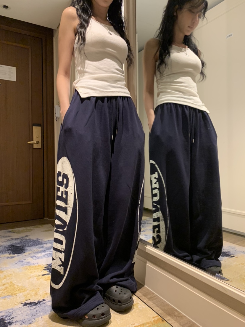 BADCALM韓國直郵女裝新款推薦人氣休閑時尚26春夏熱賣休閑褲BADCALM休閑褲