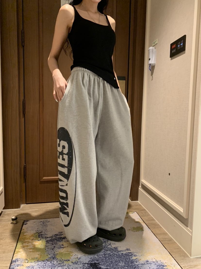 BADCALM韓國直郵女裝新款推薦人氣休閑時尚26春夏熱賣休閑褲BADCALM休閑褲