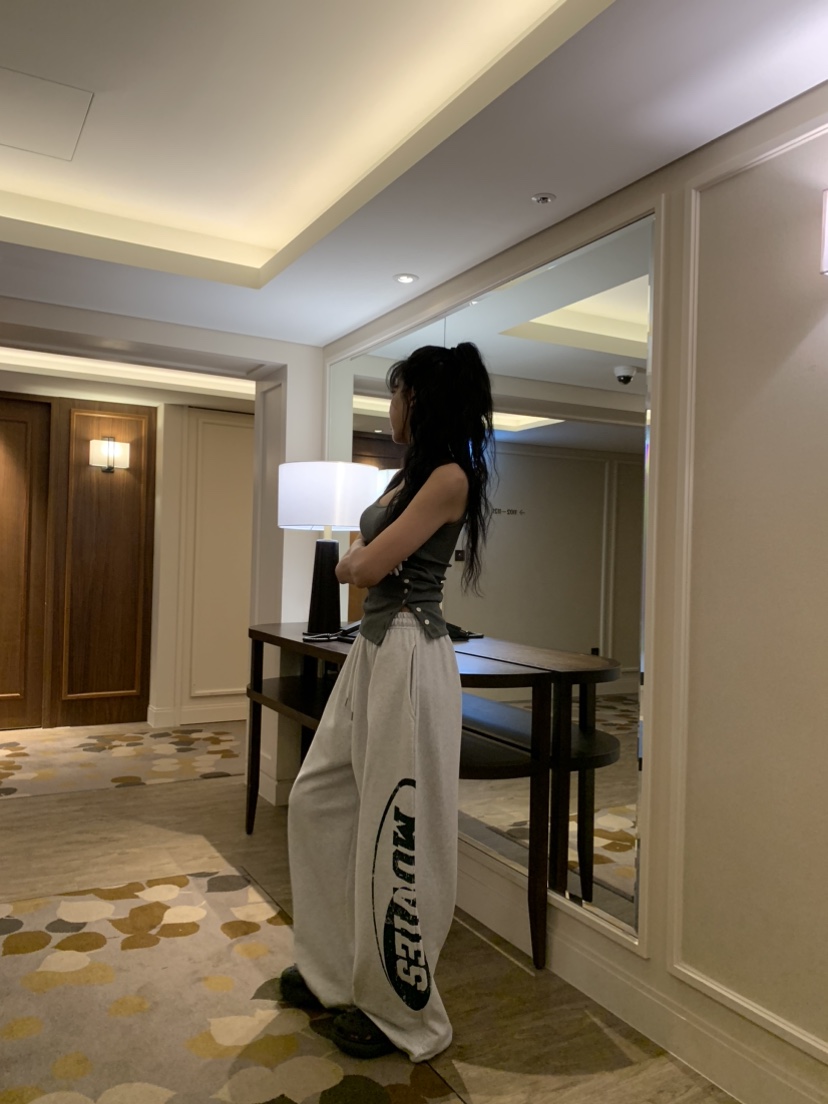 BADCALM韓國直郵女裝新款推薦人氣休閑時尚26春夏熱賣休閑褲BADCALM休閑褲