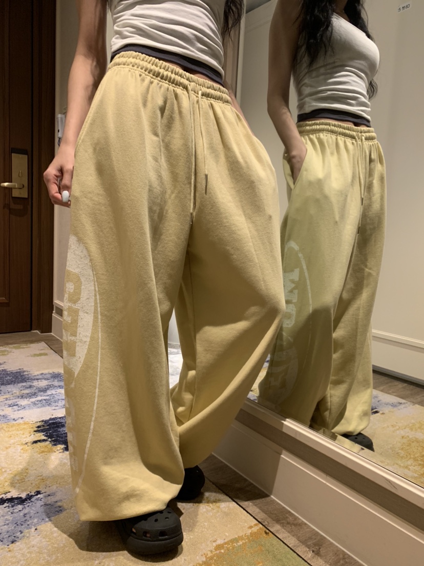 BADCALM韓國直郵女裝新款推薦人氣休閑時尚26春夏熱賣休閑褲BADCALM休閑褲