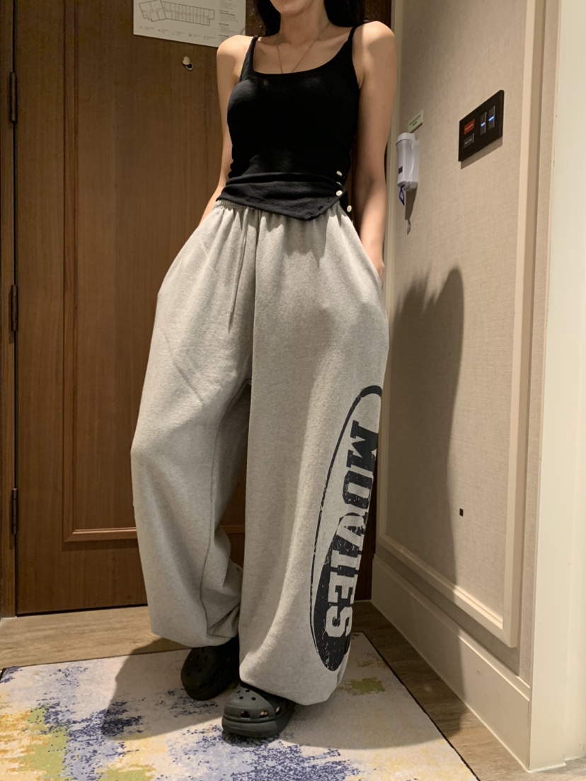 BADCALM韓國直郵女裝新款推薦人氣休閑時尚26春夏熱賣休閑褲BADCALM休閑褲圖色4