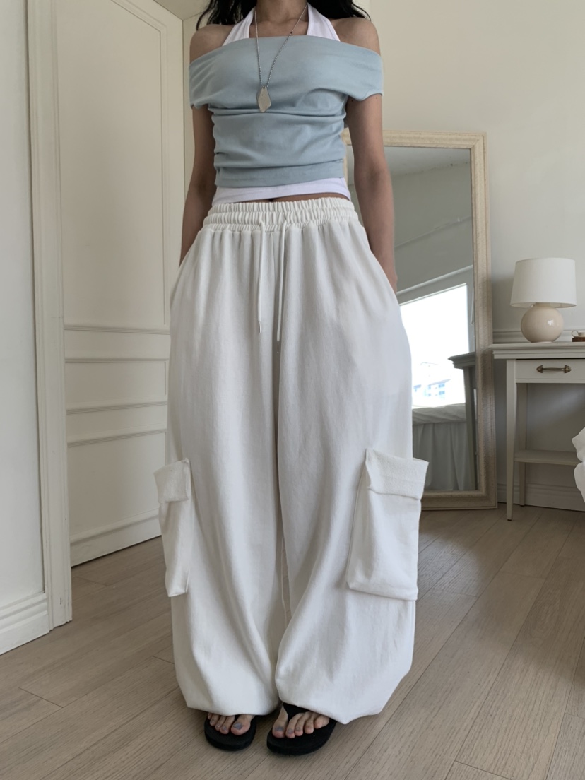 BADCALM韓國直郵女士新品熱賣26春夏休閑時尚推薦人氣休閑褲BADCALM休閑褲