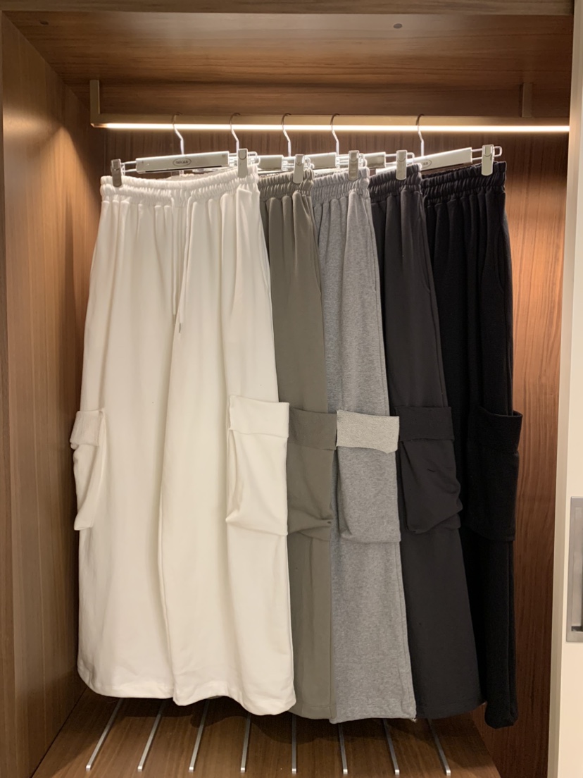 BADCALM韓國直郵女士新品熱賣26春夏休閑時尚推薦人氣休閑褲BADCALM休閑褲圖色5左五色