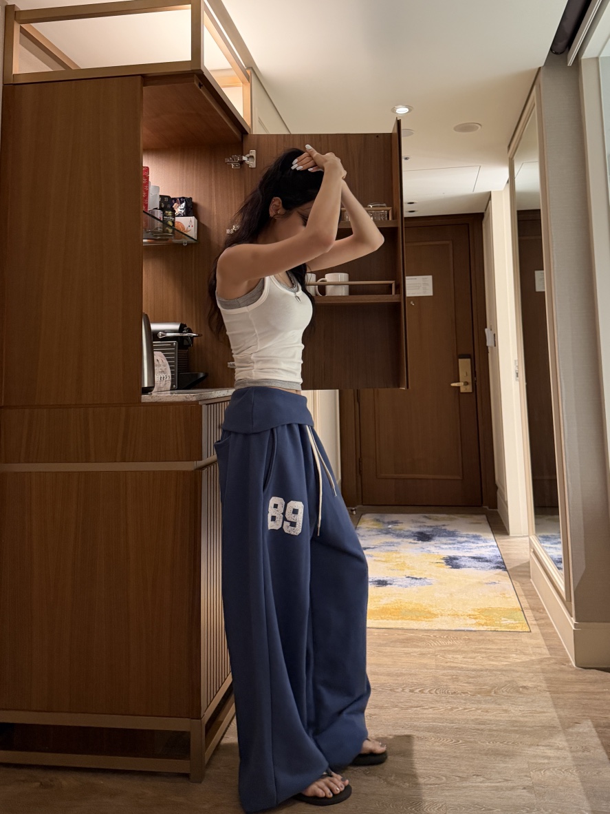 BADCALM韓國直郵實拍女裝新款熱賣推薦職業26春夏休閑休閑褲BADCALM休閑褲