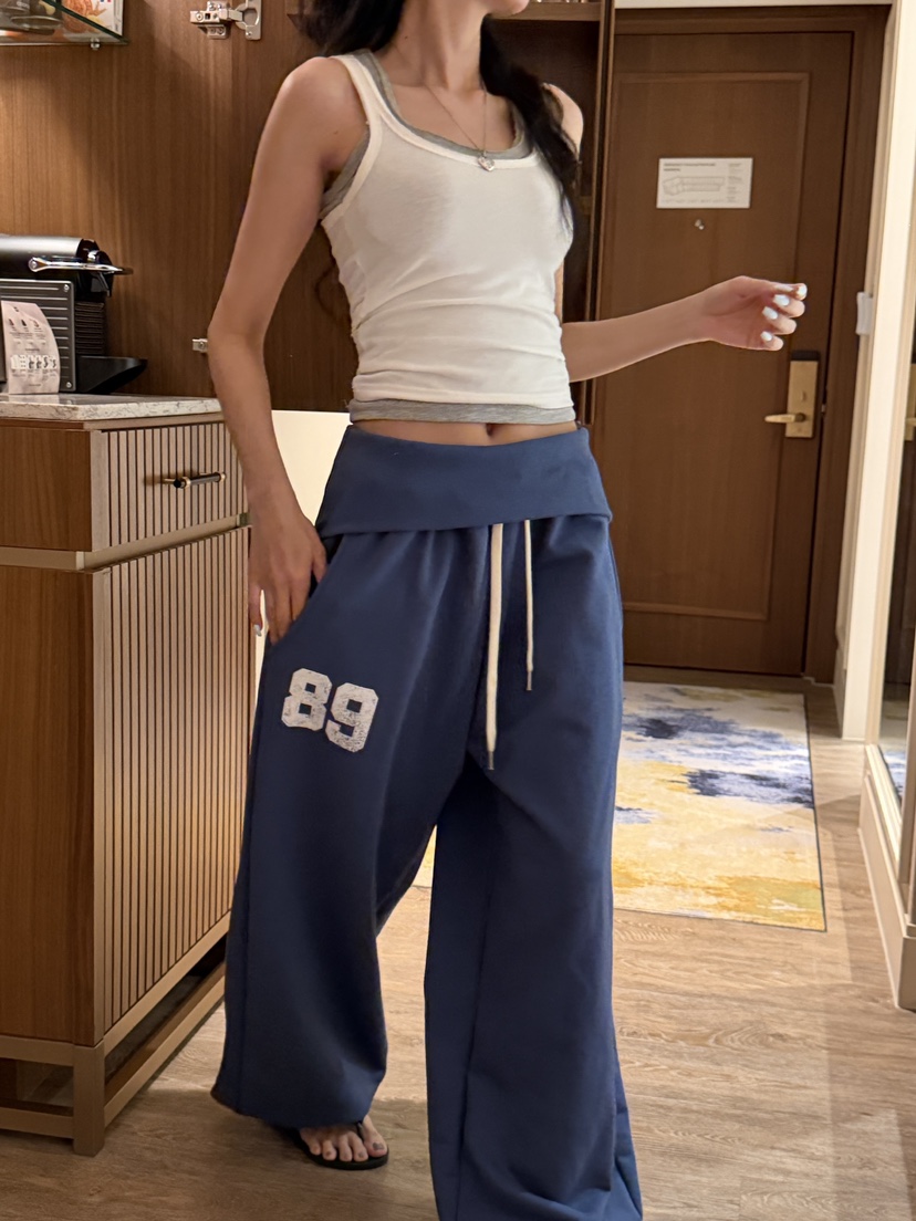 BADCALM韓國直郵實拍女裝新款熱賣推薦職業26春夏休閑休閑褲BADCALM休閑褲