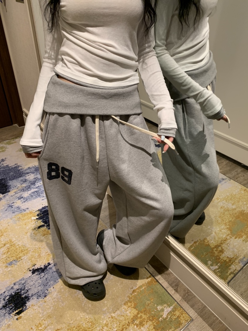 BADCALM韓國直郵實拍女裝新款熱賣推薦職業26春夏休閑休閑褲BADCALM休閑褲