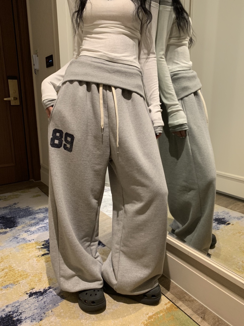 BADCALM韓國直郵實拍女裝新款熱賣推薦職業26春夏休閑休閑褲BADCALM休閑褲