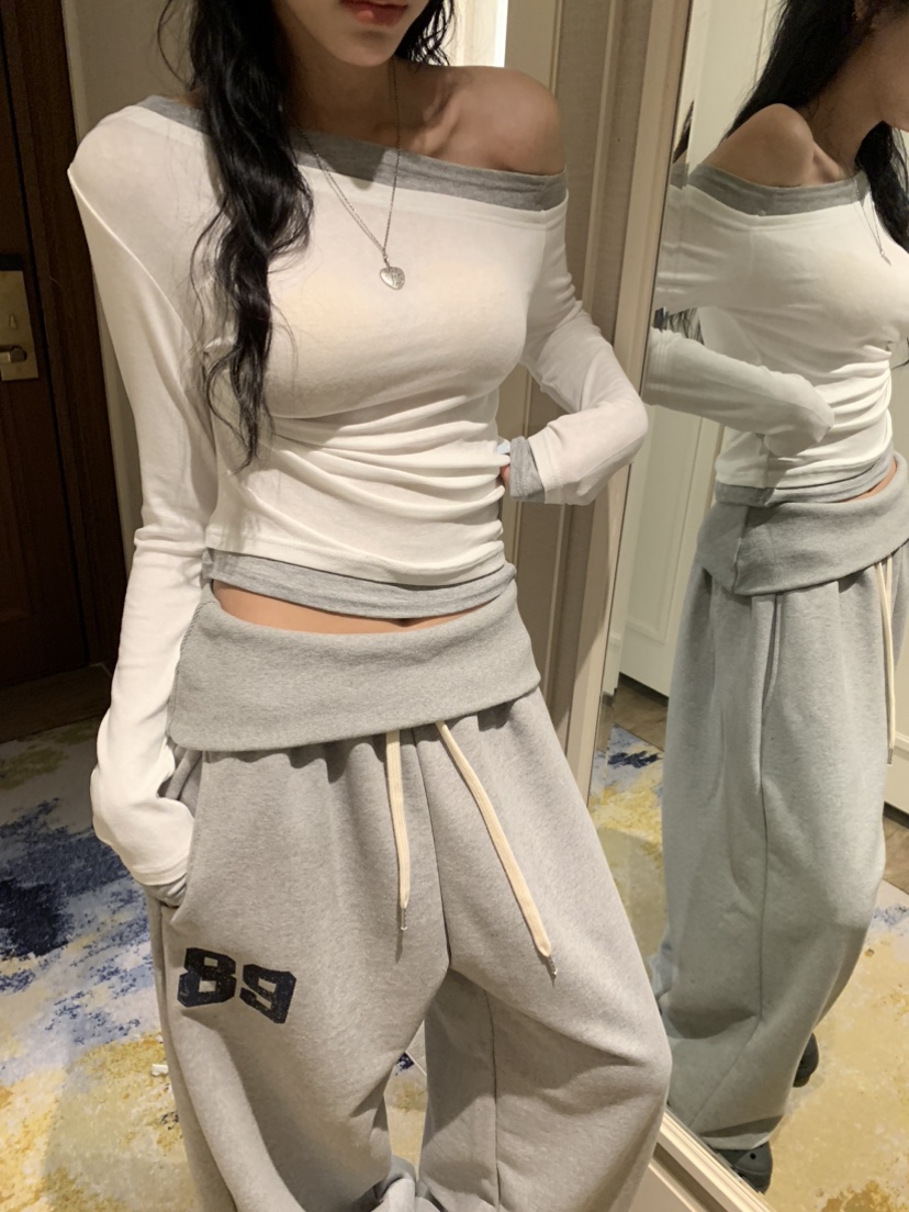 BADCALM韓國直郵實拍女裝新款熱賣推薦職業26春夏休閑休閑褲BADCALM休閑褲