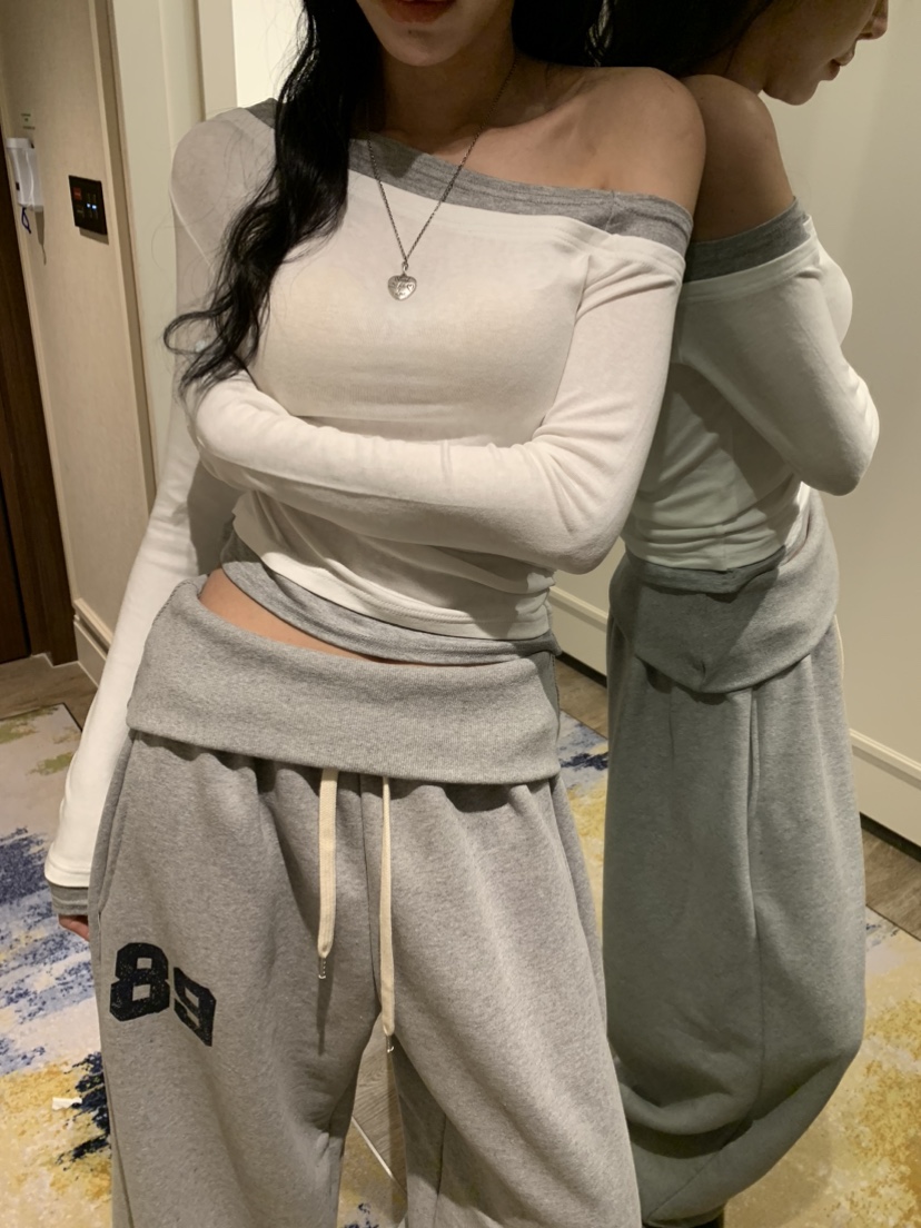 BADCALM韓國直郵實拍女裝新款熱賣推薦職業26春夏休閑休閑褲BADCALM休閑褲