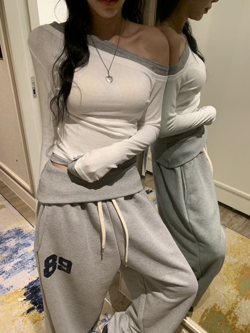 BADCALM韓國直郵實拍女裝新款熱賣推薦職業26春夏休閑休閑褲BADCALM休閑褲