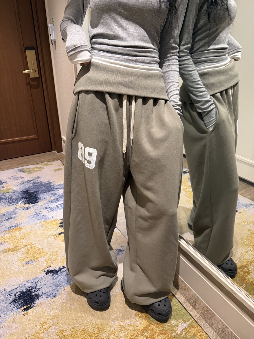 BADCALM韓國直郵實拍女裝新款熱賣推薦職業26春夏休閑休閑褲BADCALM休閑褲圖色5