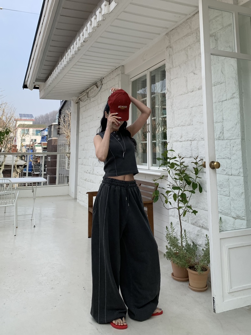 BADCALM韓國東大門直郵女士新款26春夏熱賣時尚休閑吊帶背心BADCALM吊帶/背心