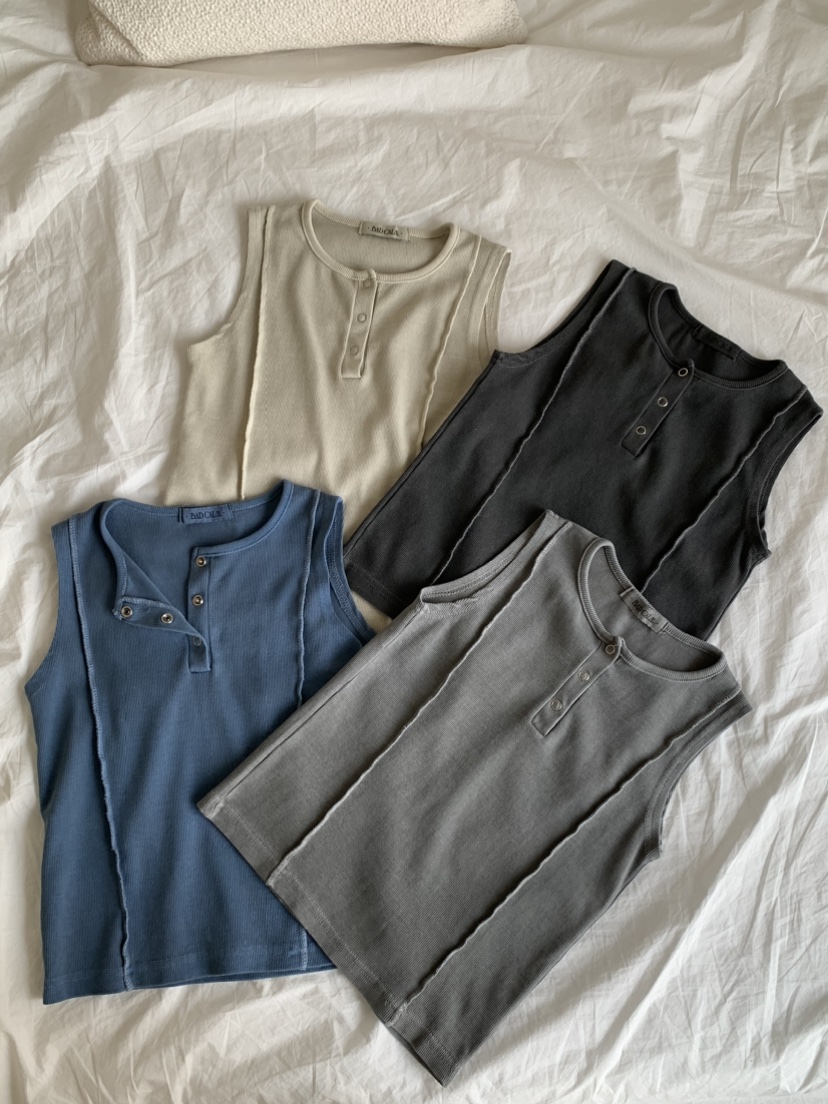 BADCALM韓國東大門直郵女士新款26春夏熱賣時尚休閑吊帶背心BADCALM吊帶/背心