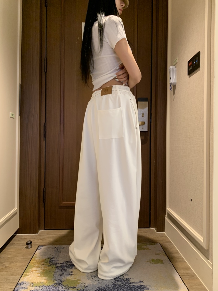 BADCALM韓國東大門代購女士新品推薦職業熱賣26春夏休閑褲BADCALM休閑褲