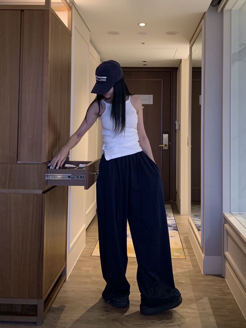 BADCALM韓國東大門代購女士新品推薦職業熱賣26春夏休閑褲BADCALM休閑褲圖色3