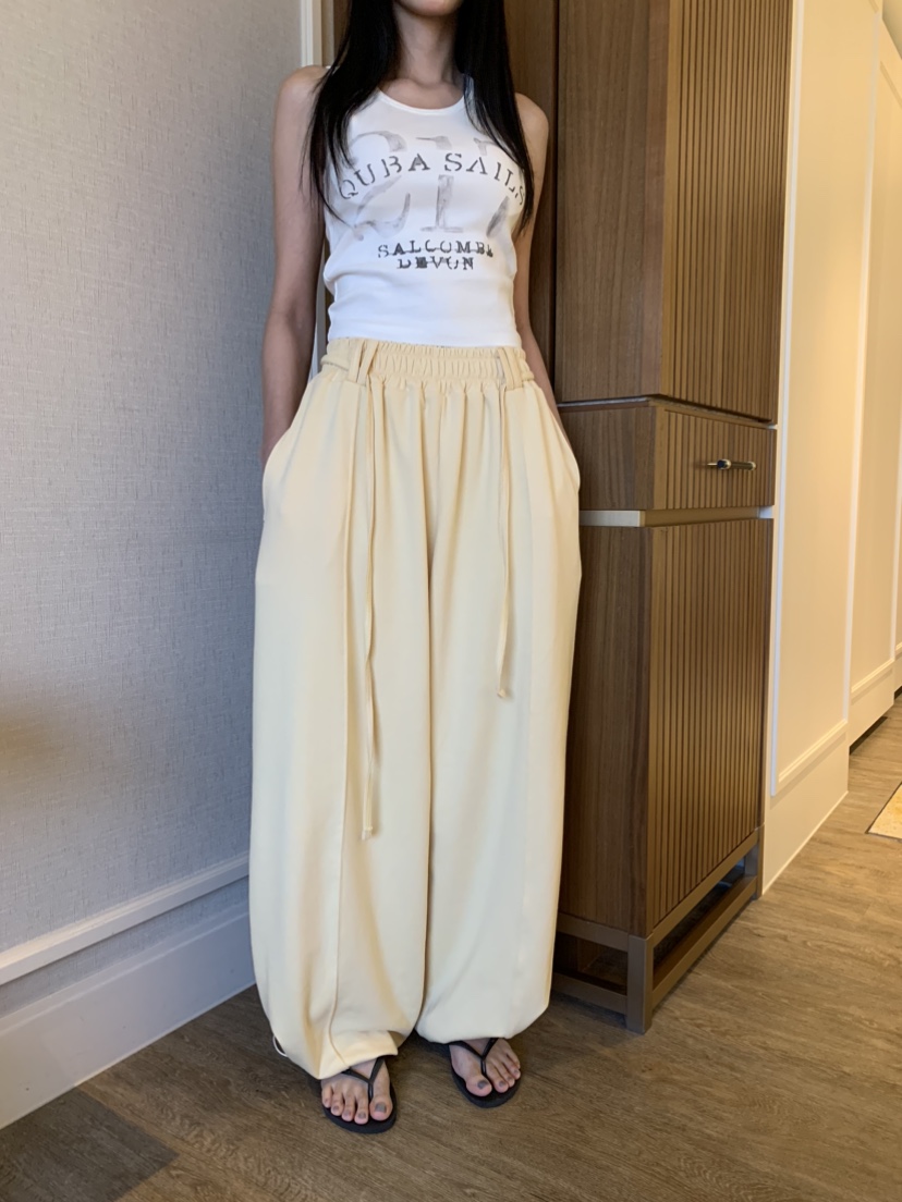 BADCALM韓國東大門代購女士新品推薦職業熱賣26春夏休閑褲BADCALM休閑褲圖色5