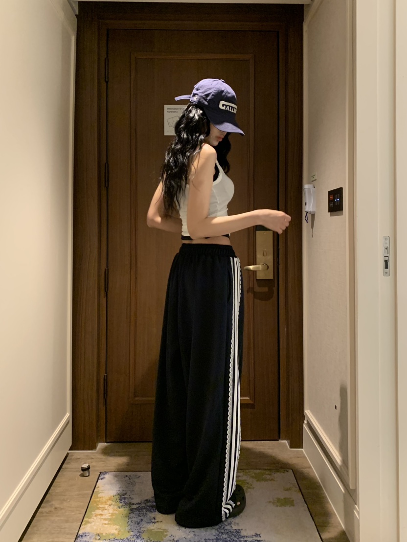 BADCALM韓國東大門代購女裝新款休閑職業時尚26春夏休閑褲BADCALM休閑褲