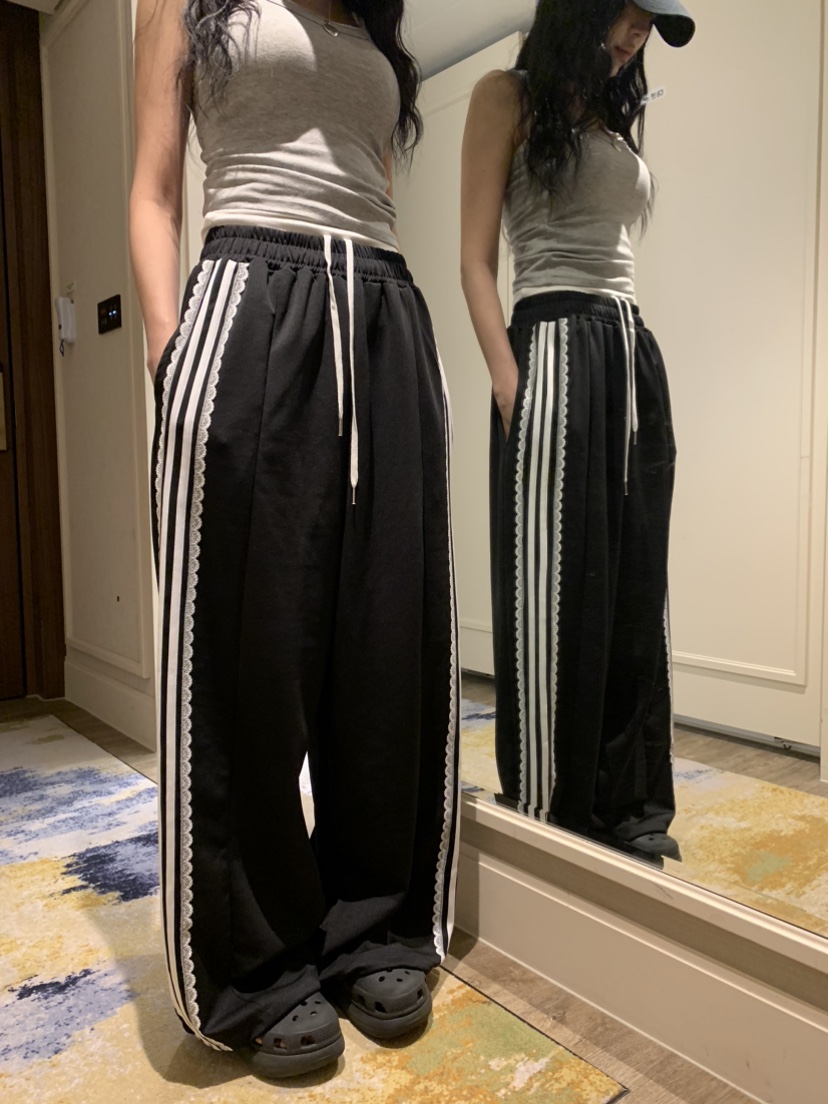 BADCALM韓國東大門代購女裝新款休閑職業時尚26春夏休閑褲BADCALM休閑褲圖色3