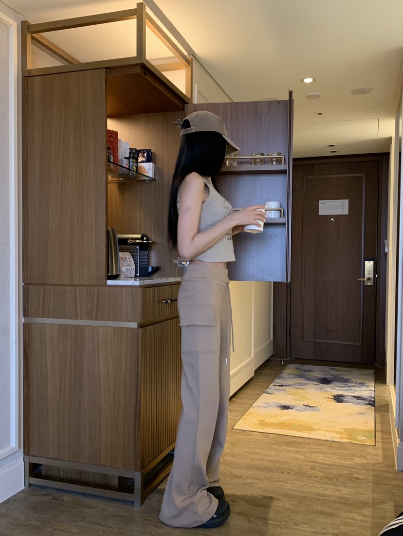 BADCALM韓國直郵女裝新品26春夏熱賣人氣職業推薦時尚休閑褲BADCALM休閑褲