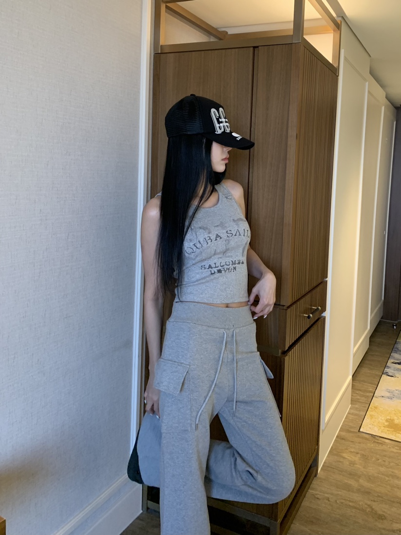 BADCALM韓國直郵女裝新品26春夏熱賣人氣職業推薦時尚休閑褲BADCALM休閑褲