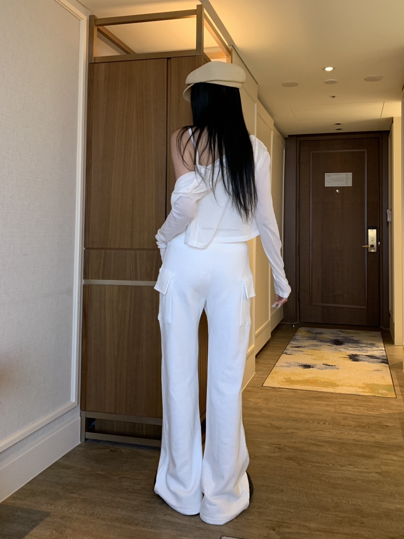 BADCALM韓國直郵女裝新品26春夏熱賣人氣職業推薦時尚休閑褲BADCALM休閑褲