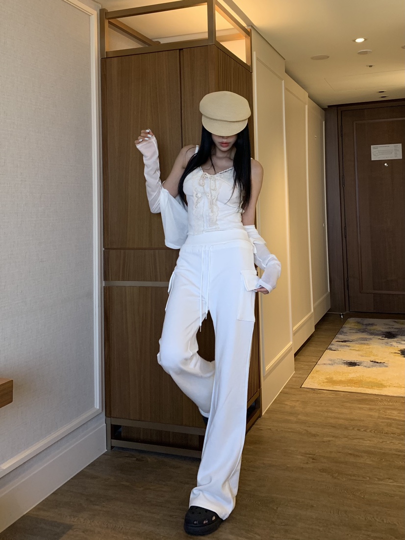 BADCALM韓國直郵女裝新品26春夏熱賣人氣職業推薦時尚休閑褲BADCALM休閑褲