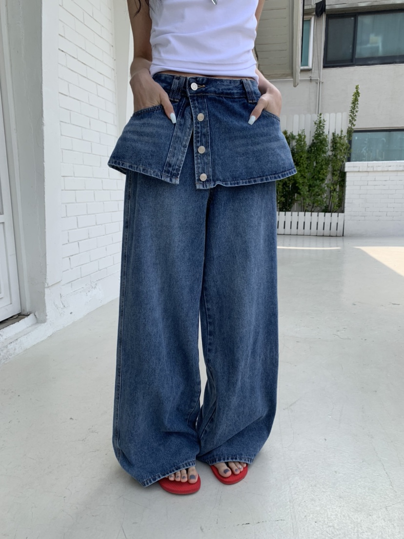 BADCALM韓國東大門直郵女裝新品職業時尚休閑人氣熱賣裙褲BADCALM裙褲圖色1