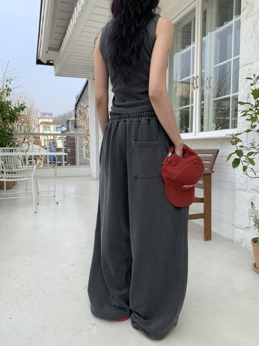 BADCALM韓國東大門代購女裝新品時尚熱賣人氣休閑職業休閑褲BADCALM休閑褲