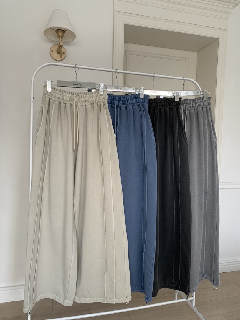 BADCALM韓國東大門代購女裝新品時尚熱賣人氣休閑職業休閑褲BADCALM休閑褲