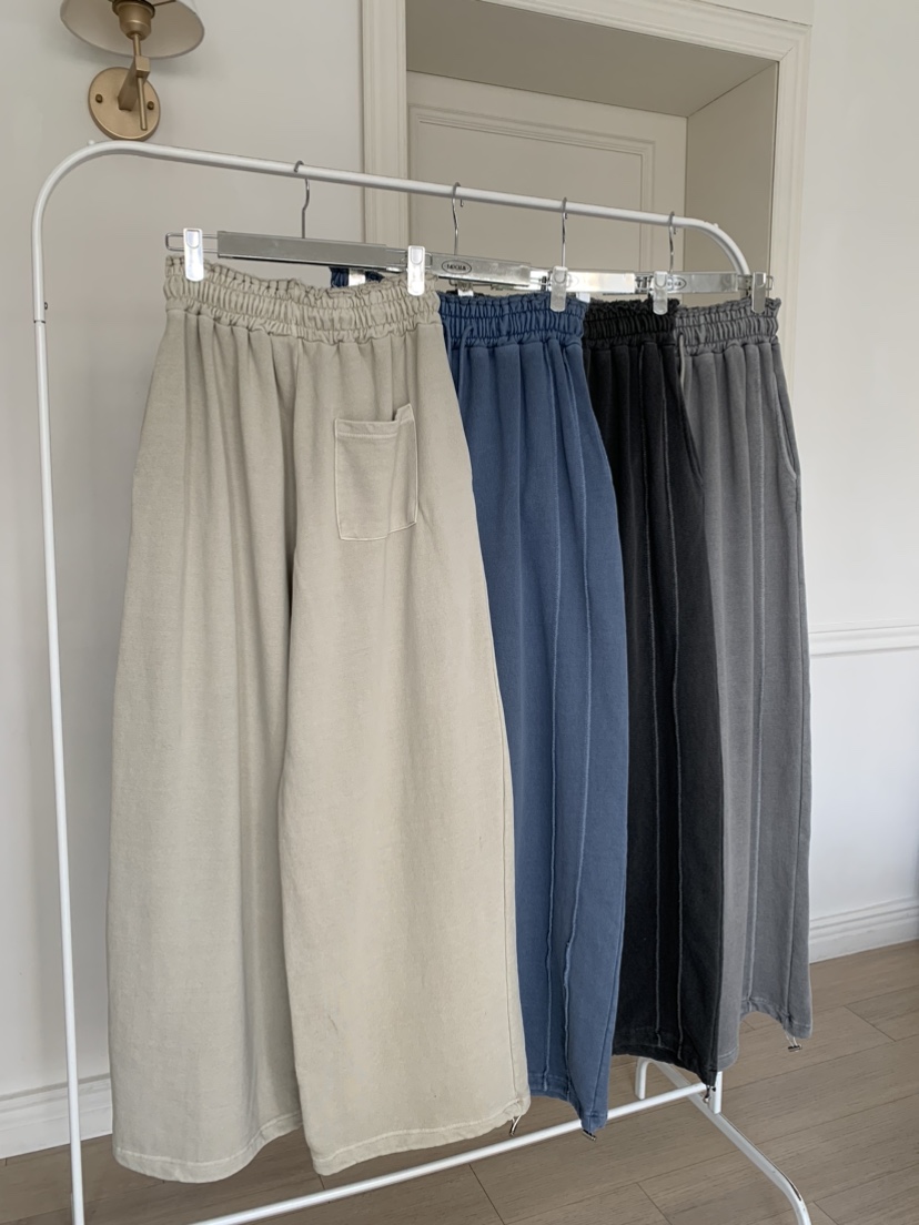 BADCALM韓國東大門代購女裝新品時尚熱賣人氣休閑職業休閑褲BADCALM休閑褲