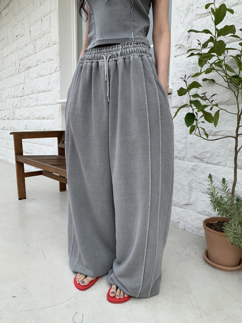 BADCALM韓國東大門代購女裝新品時尚熱賣人氣休閑職業休閑褲BADCALM休閑褲圖色2