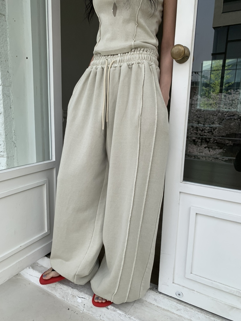 BADCALM韓國東大門代購女裝新品時尚熱賣人氣休閑職業休閑褲BADCALM休閑褲圖色4