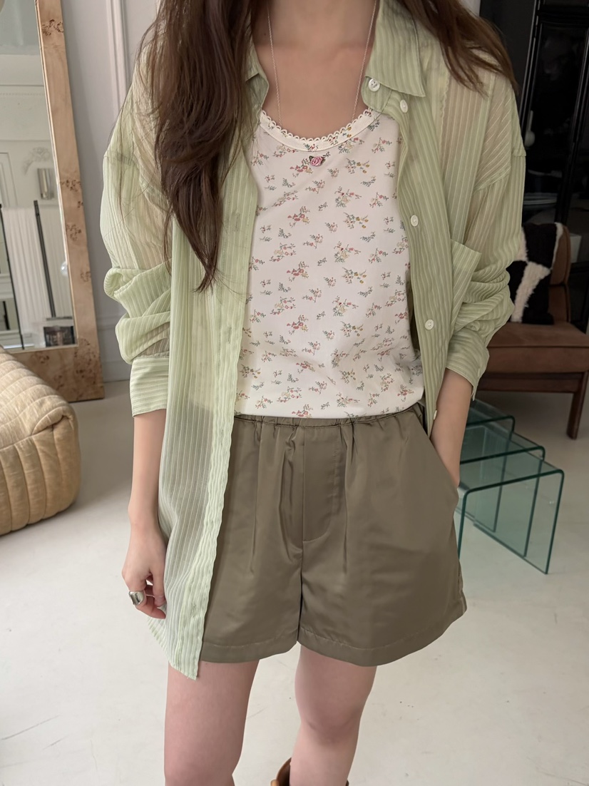 PEBBLE韓國東大門代購女士新款26春夏熱賣推薦人氣吊帶背心PEBBLE吊帶/背心