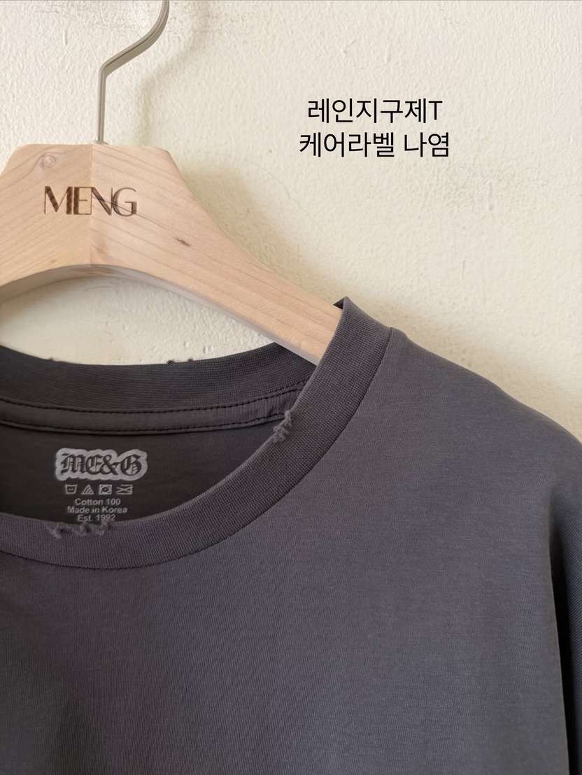MENG韓國直郵女士新款26春夏休閑職業時尚熱賣推薦人氣T恤MENGT恤