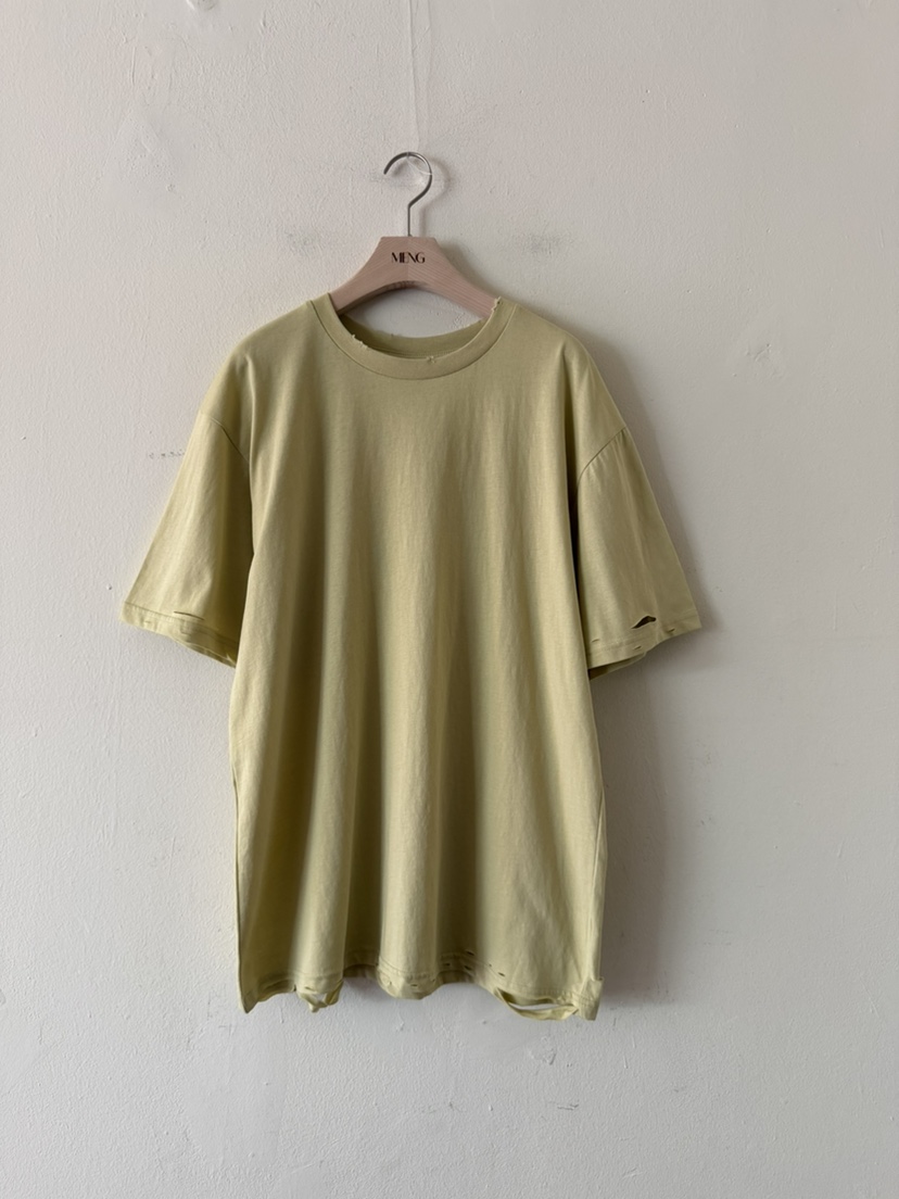 MENG韓國直郵女士新款26春夏休閑職業時尚熱賣推薦人氣T恤MENGT恤圖色1