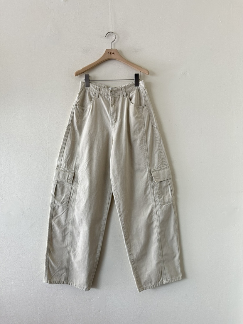 MENG韓國東大門代購女士新品時尚推薦26春夏職業牛仔褲棉質MENG牛仔褲圖色1