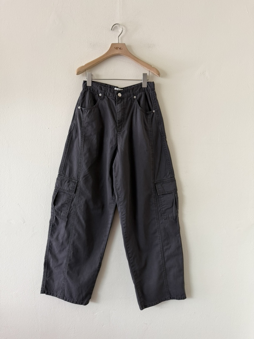 MENG韓國東大門代購女士新品時尚推薦26春夏職業牛仔褲棉質MENG牛仔褲圖色2