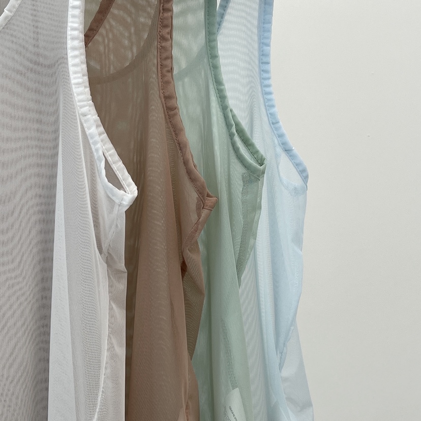 ANOTHER AVENUE韓國東大門直郵女裝新品熱賣吊帶背心網眼ANOTHER AVENUE吊帶/背心