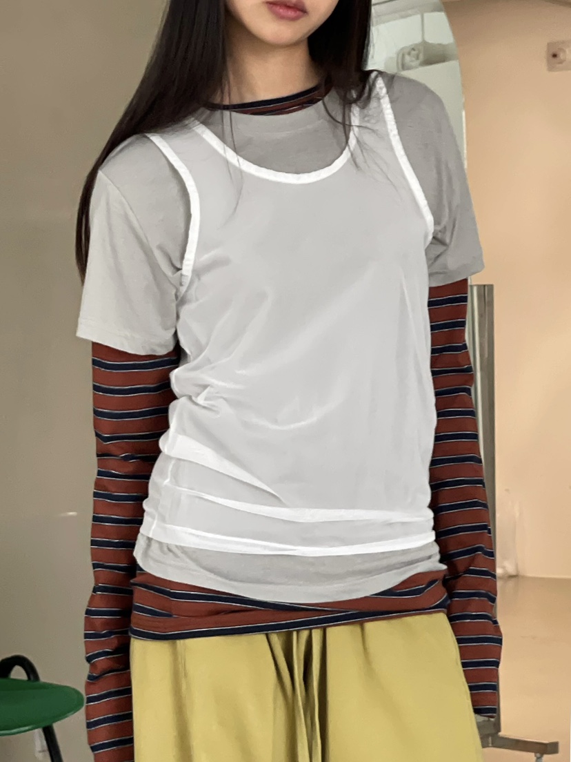 ANOTHER AVENUE韓國東大門直郵女裝新品熱賣吊帶背心網眼ANOTHER AVENUE吊帶/背心