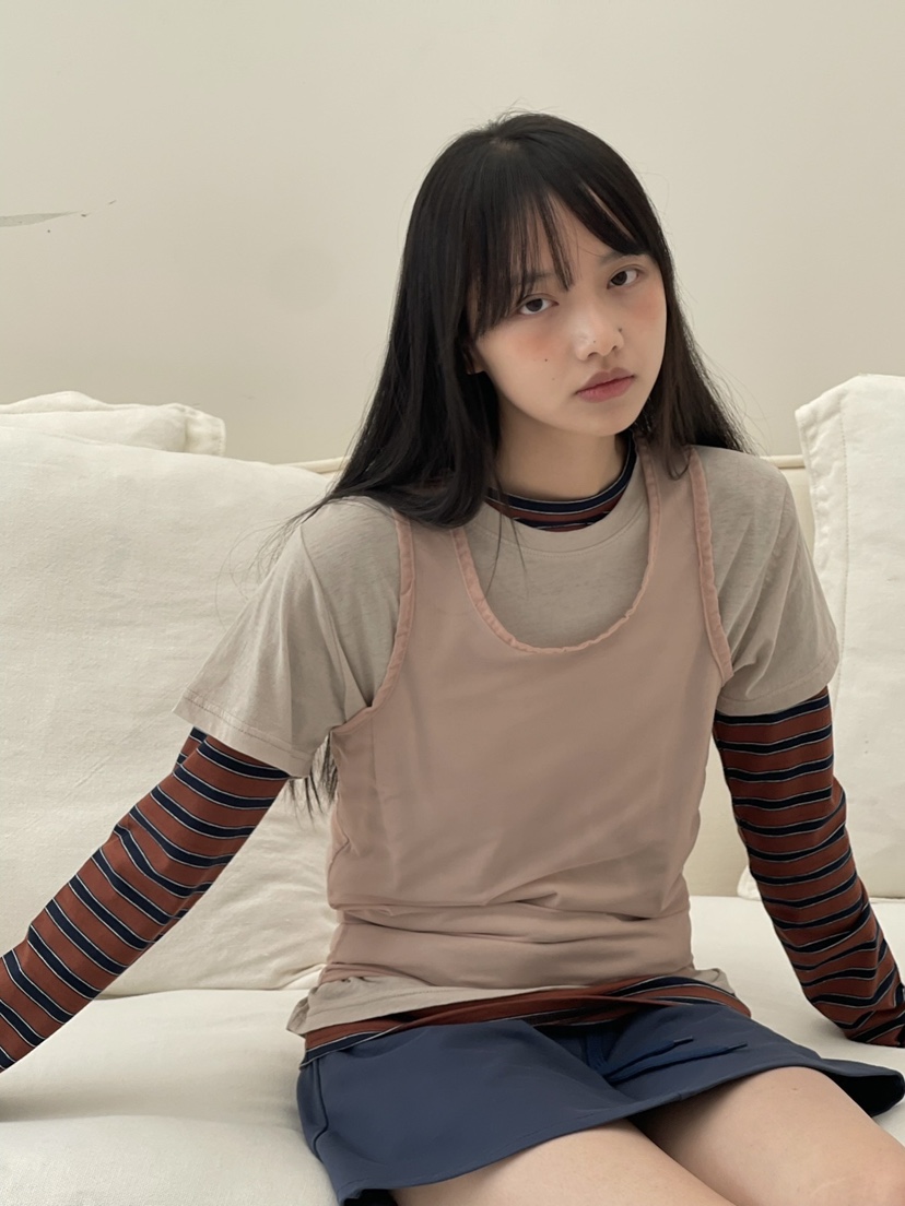 ANOTHER AVENUE韓國東大門直郵女裝新品熱賣吊帶背心網眼ANOTHER AVENUE吊帶/背心