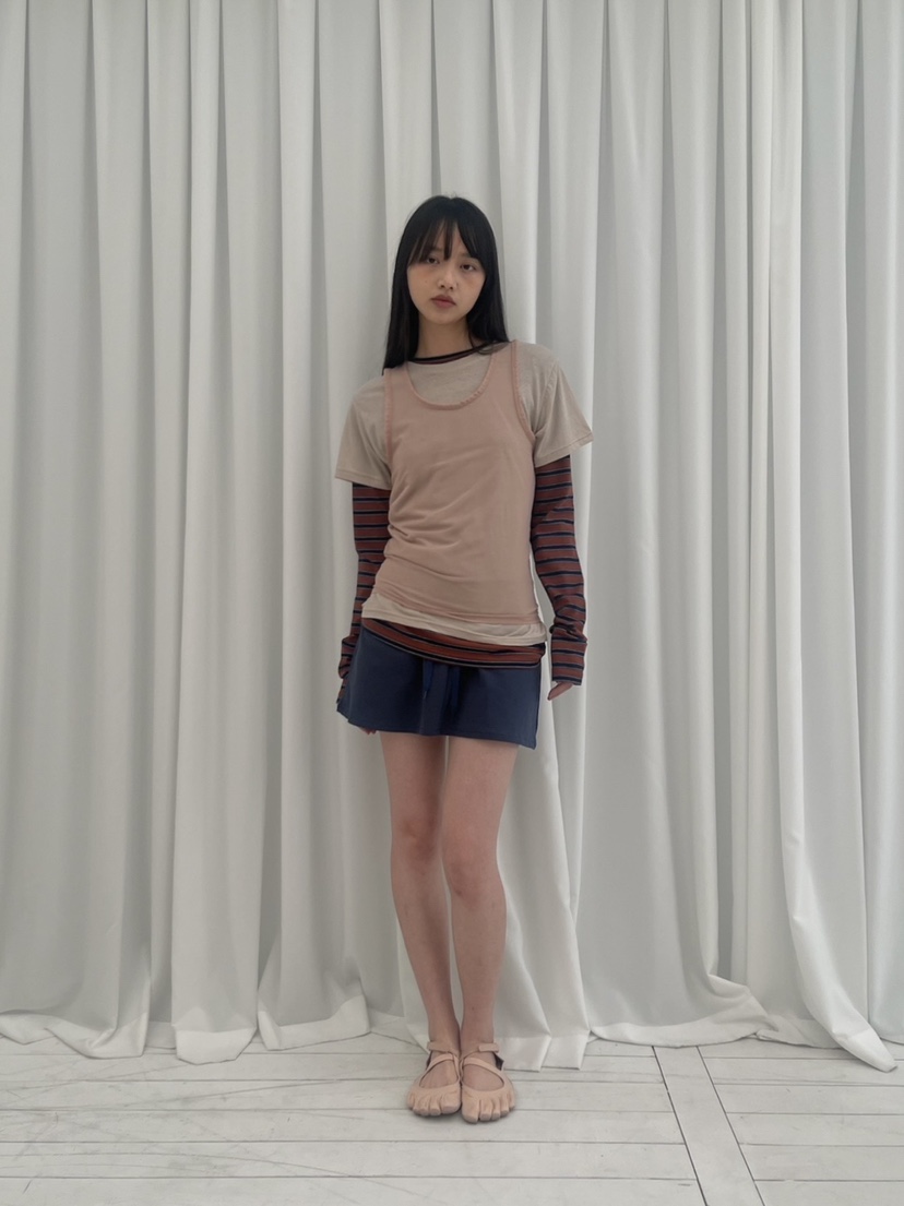 ANOTHER AVENUE韓國東大門直郵女裝新品熱賣吊帶背心網眼ANOTHER AVENUE吊帶/背心