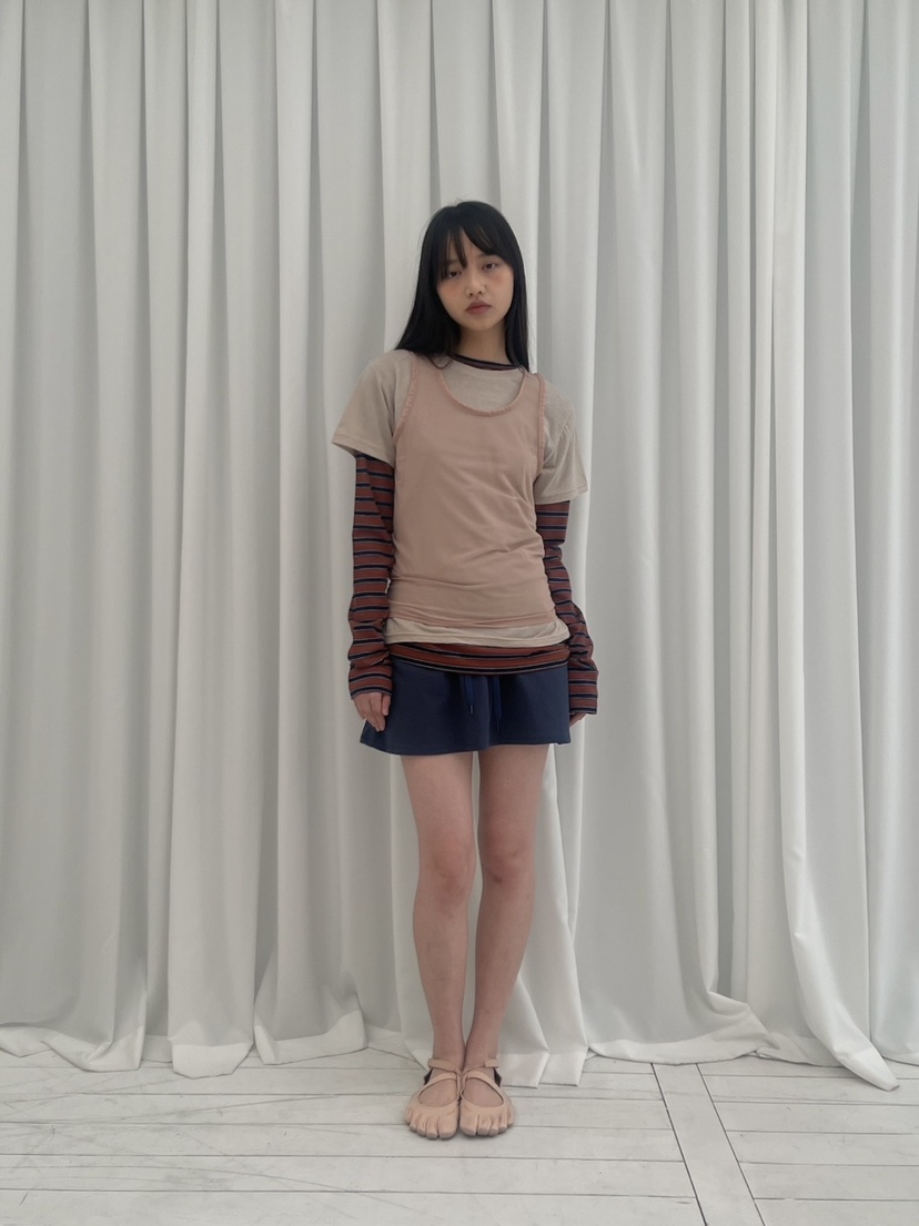 ANOTHER AVENUE韓國東大門直郵女裝新品熱賣吊帶背心網眼ANOTHER AVENUE吊帶/背心