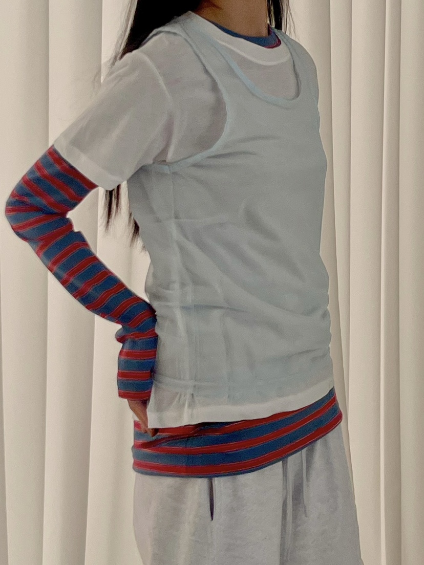 ANOTHER AVENUE韓國東大門直郵女裝新品熱賣吊帶背心網眼ANOTHER AVENUE吊帶/背心